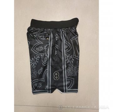 Pantalone Mamba Floral Just Don Negro